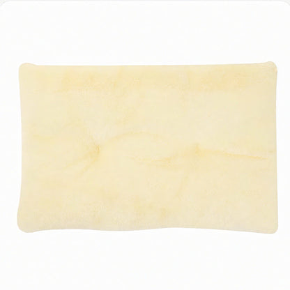 BusyMeow Red House Cat Cave soft fur cushion accessory for the enclosed cat bed and cozy deep-sleep naps